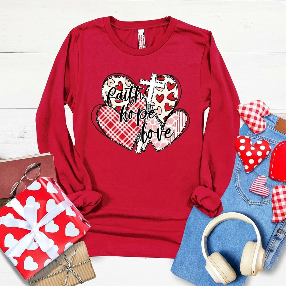 Faith Hope Love Long Sleeve