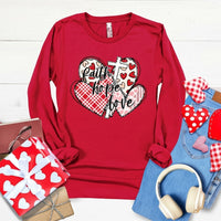 Faith Hope Love Long Sleeve