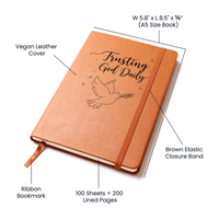Trusting God Daily Journal with Gift Box